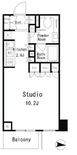 MFPRコート目黒南【5階】の間取り