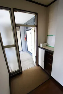 コーポ柳田【2階】の玄関