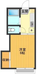 コーポラス100【1階】の間取り