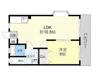 KSレジデンス【3階】の間取り