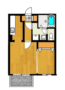 モナリエ見和【2階】の間取り