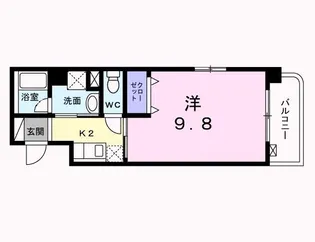 福岡県北九州市八幡西区則松1【マンション】の間取り
