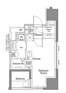 東京都千代田区内神田1【マンション】の間取り