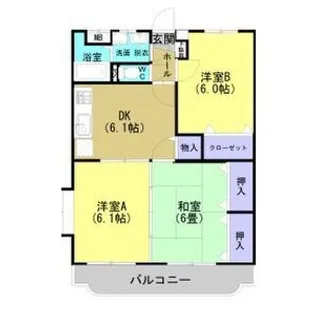 ユーミーJUKOH【3階】の間取り