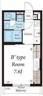 リブリ・厚木旭町【2階】の間取り