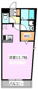 レジデンスサルバトーレ【1階】の間取り