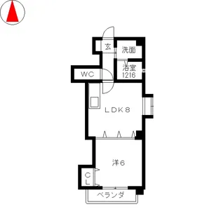 ケイリクス【2階】の間取り