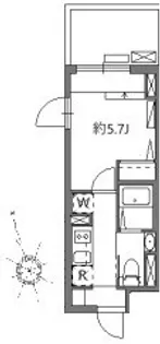 SOLASIA residence 学芸大学II(ソラシアレジデンス)【3階】の間取り