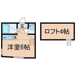 神奈川県横浜市保土ヶ谷区霞台【アパート】の間取り