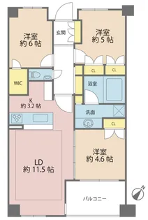 インプレスト早稲田壱番館【5階】の間取り