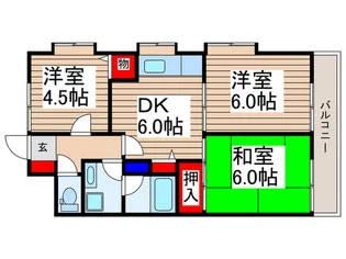 レジェンド【2階】の間取り