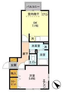 埼玉県さいたま市南区文蔵3【アパート】の間取り