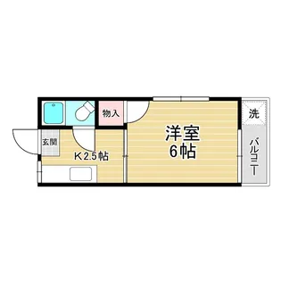 伊万里荘【2階】の間取り