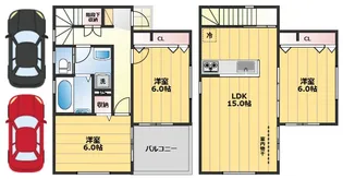 埼玉県川越市大字鯨井【一戸建】の間取り