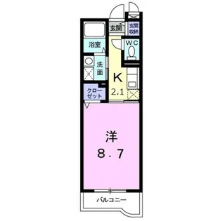 ODANNA 創 II【1階】の間取り