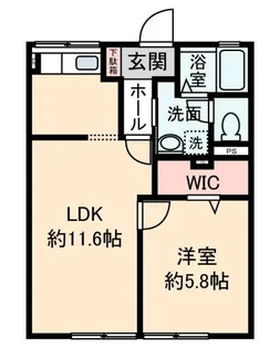 東京都三鷹市井の頭1【アパート】の間取り