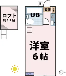 プラザ・ドゥ・ヘルメス【1階】の間取り