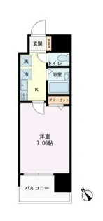 東京都品川区南大井6【マンション】の間取り