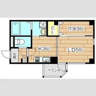 Sena Hills 堺【10階】の間取り