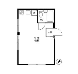 高橋アパート【2階】の間取り