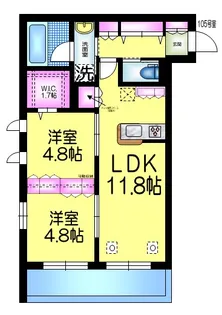 Maison Yuki【1階】の間取り