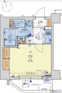 レオンコンフォート西新橋【5階】の間取り