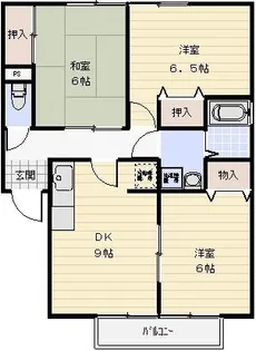 ヴェルドミール C【1階】の間取り