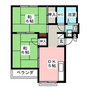 テロソンマンション【3階】の間取り