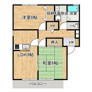 スピナッチハウスIII【2階】の間取り