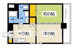 リリーフ中田【2階】の間取り