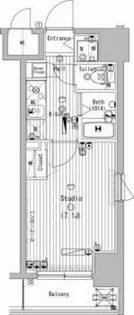 グランド・ガーラ横濱万世町【5階】の間取り