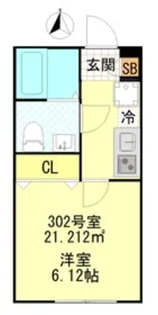 CFジオーレ町屋【3階】の間取り