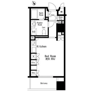 東京都豊島区巣鴨3【マンション】の間取り