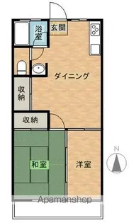 ベリーハイツ【2階】の間取り
