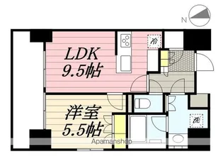 シーズンフラッツ上野稲荷町【11階】の間取り
