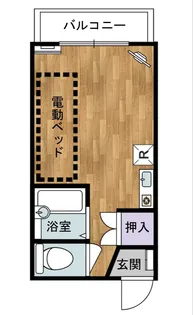 弐番館【1階】の間取り