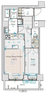 ブライズフォルム墨田【4階】の間取り