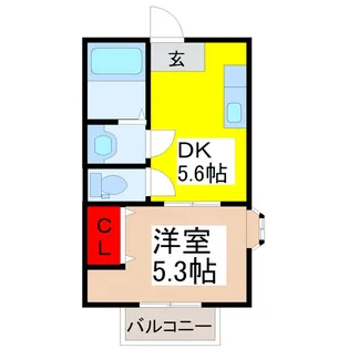 NKハイツ【1階】の間取り