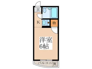 第一ハヤブサマンション【3階】の間取り