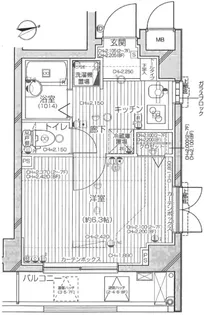 ラグジュアリーアパートメント・デュオ神楽坂【6階】の間取り