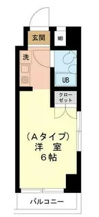 ジュネス南大沢【3階】の間取り