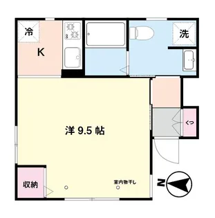 コートオビ【1階】の間取り
