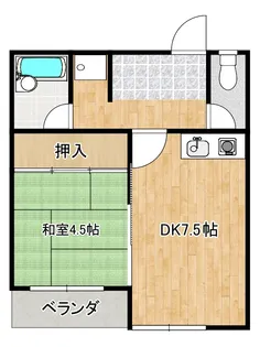 VILLAK-II【1階】の間取り