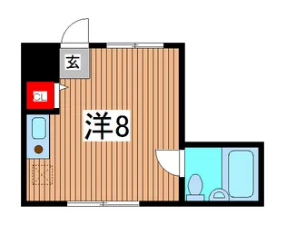 新ハイム【3階】の間取り