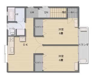 YSハイツ A【2階】の間取り