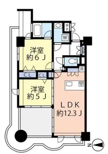 東京都墨田区亀沢3【マンション】の間取り