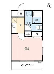 千葉県千葉市稲毛区稲毛東5【アパート】の間取り