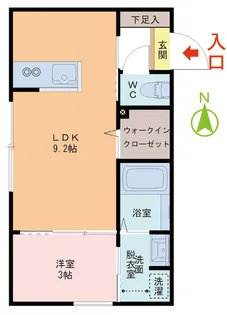 eclatVII【1階】の間取り