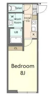 ブルーメンクレスト【1階】の間取り