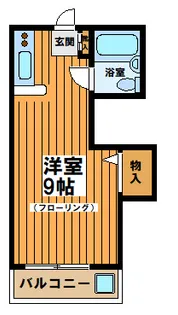 コーポ・パインウッド【2階】の間取り